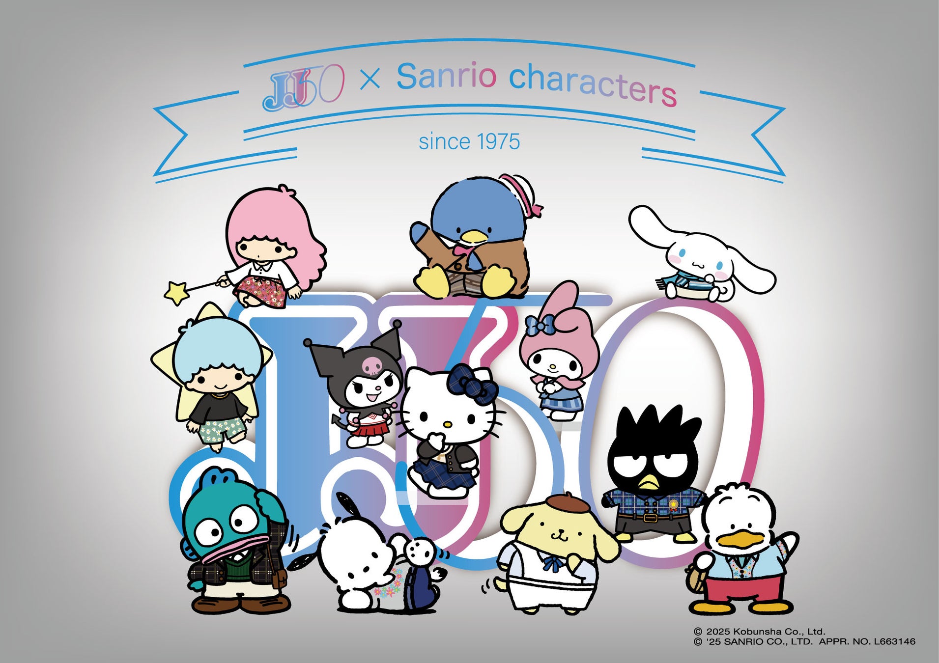 JJ50×サンリオキャラクターズ POP-UP STOREが博多阪急で開催！全12アイテムをチェック